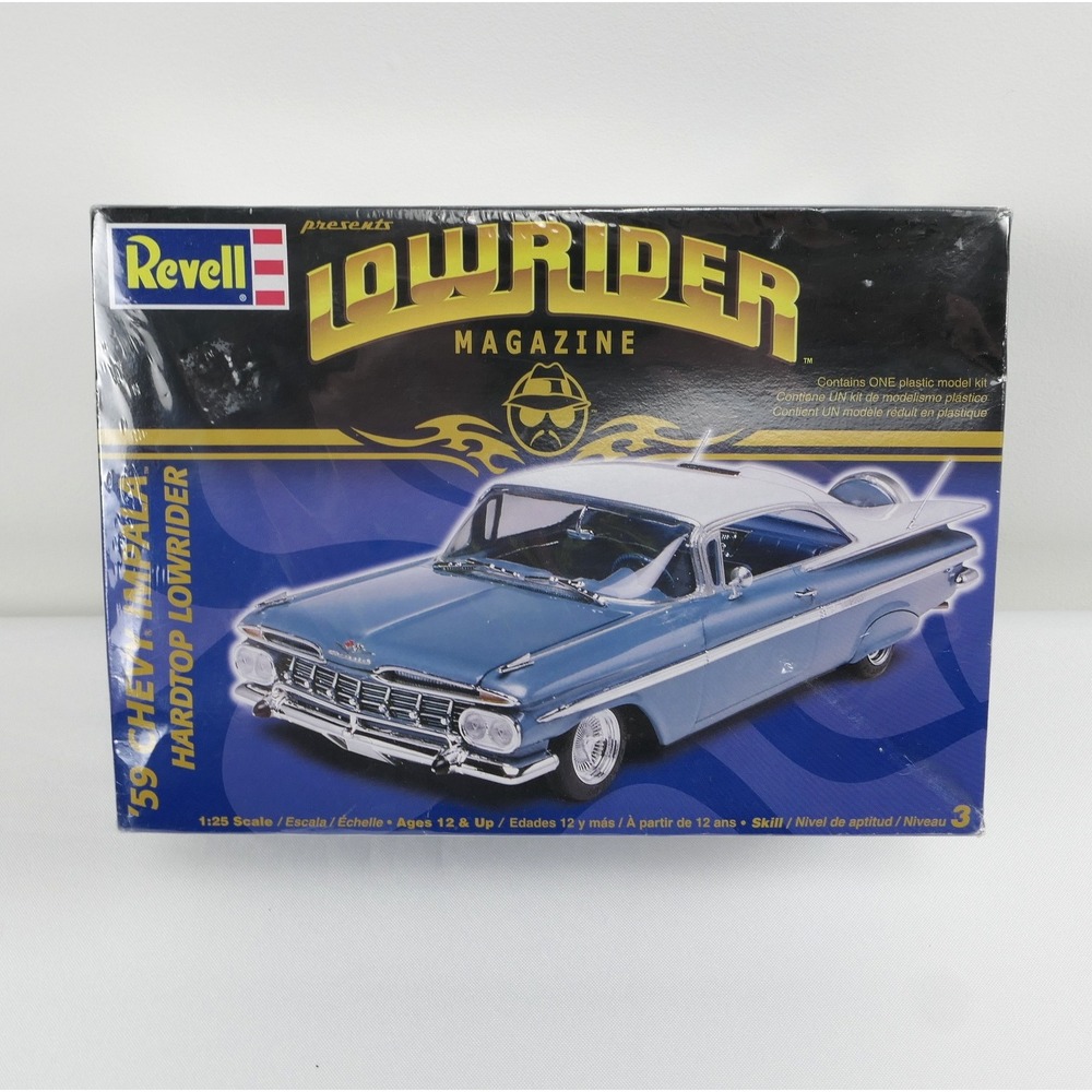 NEW Revell Lowrider 59 Chevy Impala Hardtop Lowrider 1:25 Model Kit 85-2877